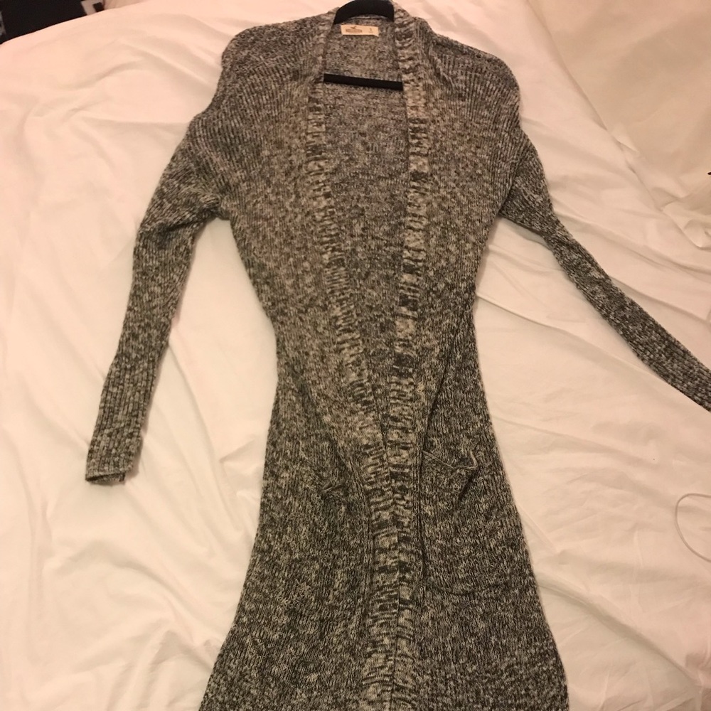 Hollister & Co. extra long cardigan. Barely worn